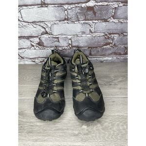 KEEN 1011760 Koven Olive Black Green Hiking Waterproof Shoes Men’s Sz 38EU/6M US